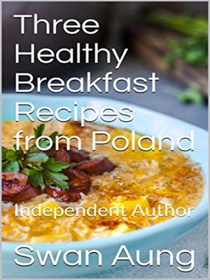 cover image of Three Healthy Breakfast Recipes from Poland